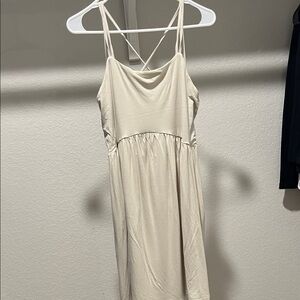 Old Navy Cream Mini Dress